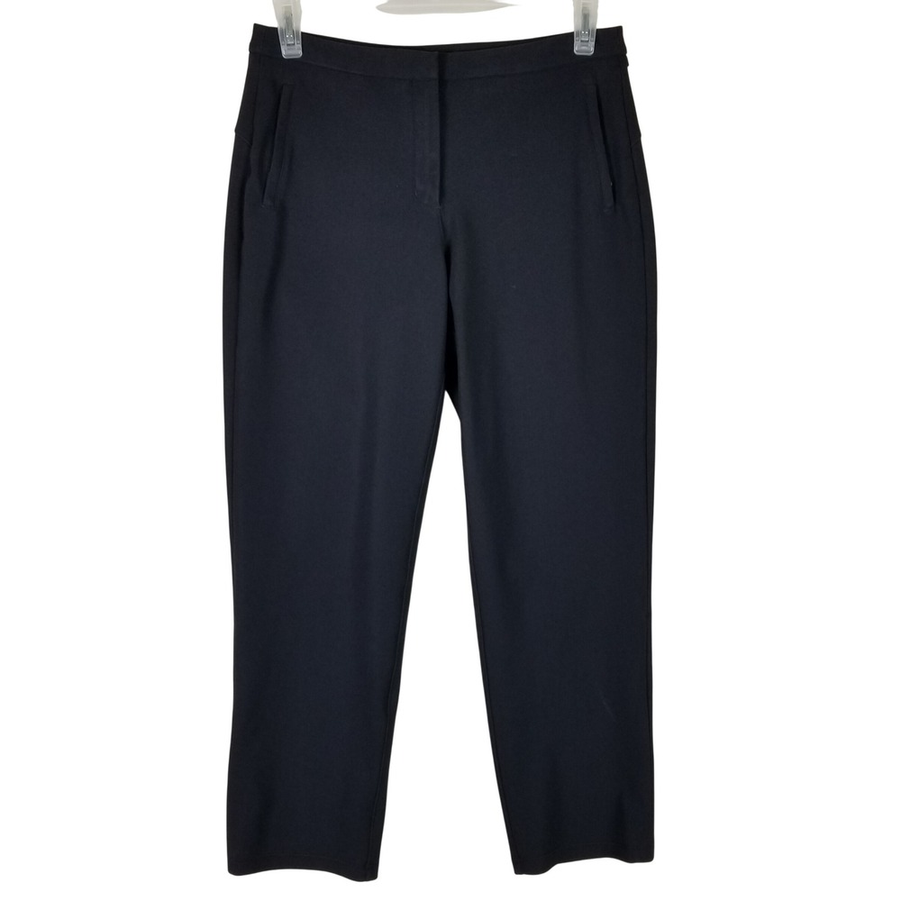 Lululemon City Sleek 5 Pocket Pant Women Size 8 Black Straight Leg Trousers